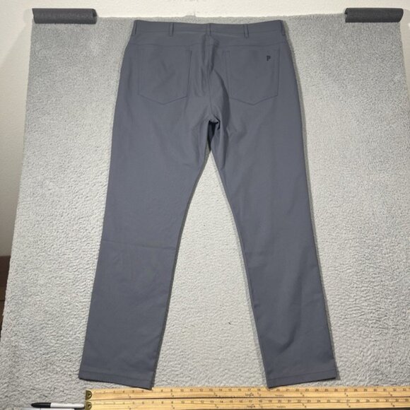 Public Rec Men's 38x34 Grey Dealmaker 5 Pocket Stretch Performance Pants - Picture 6 of 12